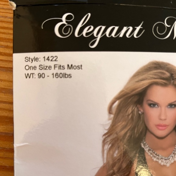 Sheer lace mini dress, halter style, new in package, One size fits most - Picture 2 of 3